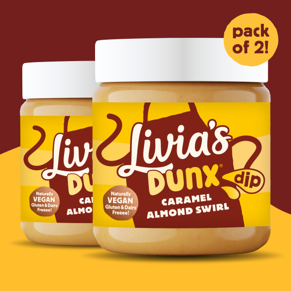 Livia's Caramel Almond Swirl Dunx Dip